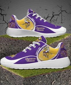 Minnesota Vikings Casual Sneaker, Breathable Running Shoes Minnesota Vikings Casual Sneaker, Breathable Running Shoes