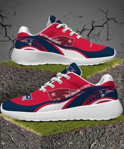 New England Patriots Breathable Sports Shoes, Men and Women Casual Sneaker