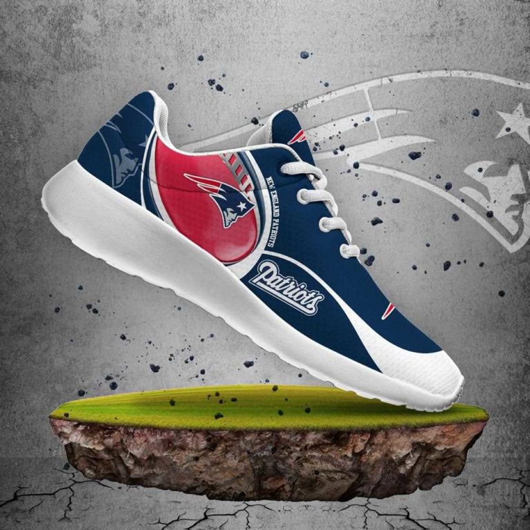New England Patriots Casual Sneaker, Breathable Running Shoes