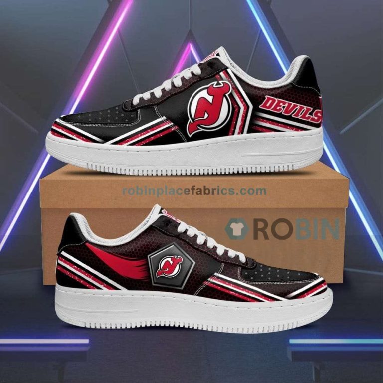 New Jersey Devils Air Sneakers Custom Force Shoess – Air Force 1 Shoes