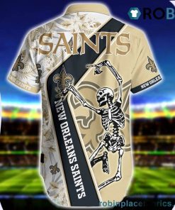 New Orleans Saints Hawaiian Shirt Shorts Set New Orleans Saints Hawaiian Shirt Shorts Set