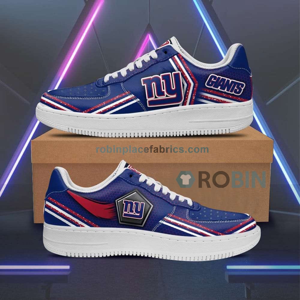 New York Giants Air Sneakers Custom Force Shoess - Air Force 1 Shoes ...