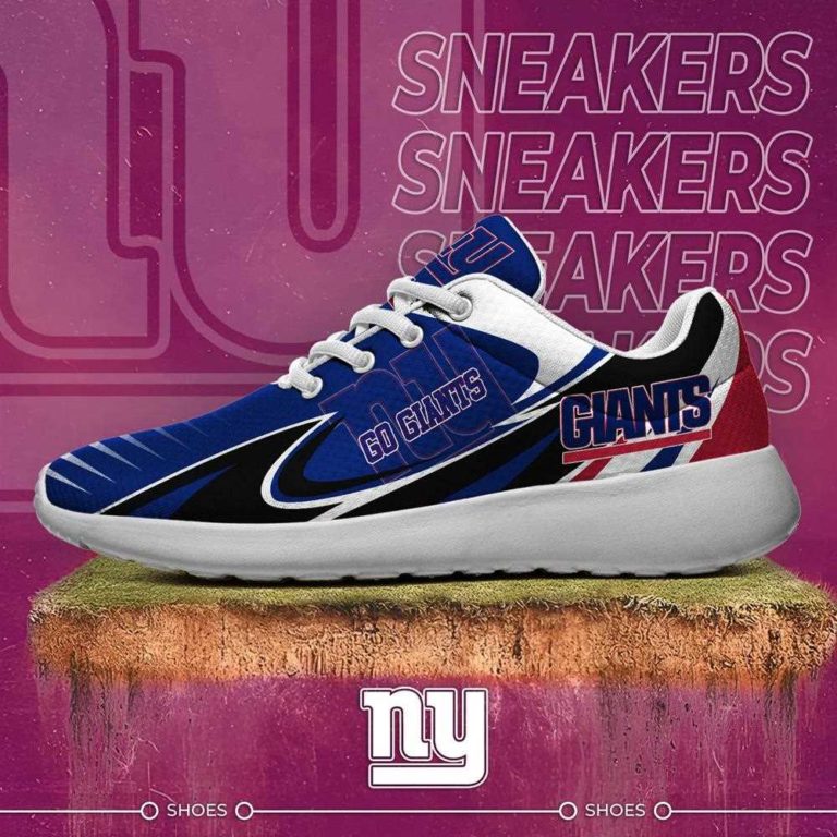 New York Giants Running Shoes For American Football Enthusiasts