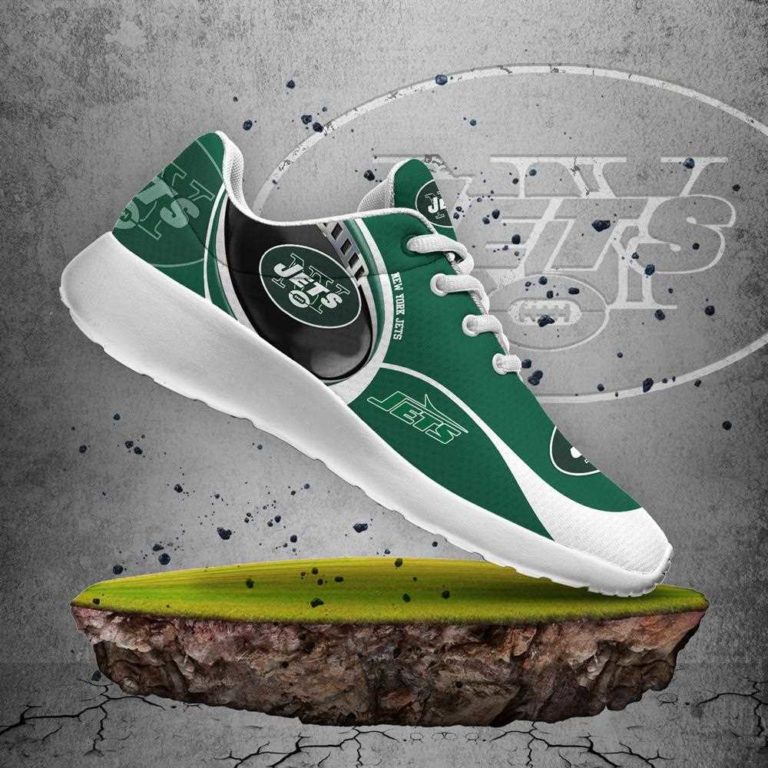 New York Jets Casual Sneaker, Breathable Running Shoes