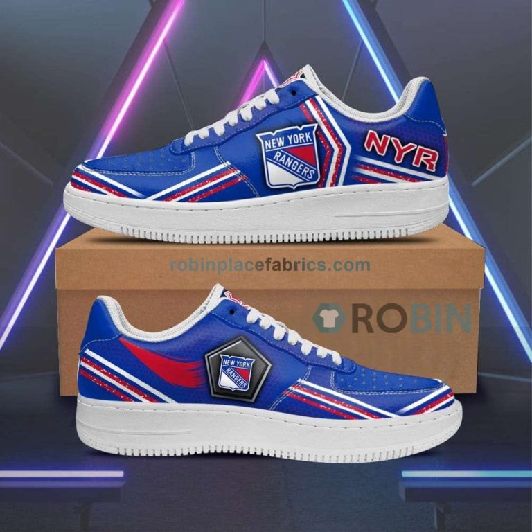 New York Rangers Air Sneakers Custom Force Shoess – Air Force 1 Shoes