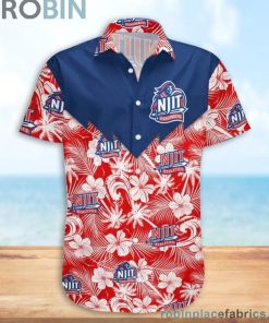 NJIT Highlanders NCAA Tropical Seamless Casual Button Down Shirts