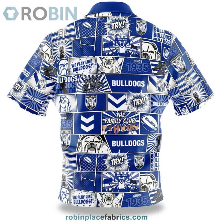 NRL Bulldogs Fanatic Button-Up Shirt