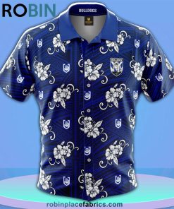 NRL Bulldogs Tribal Button Up Shirt