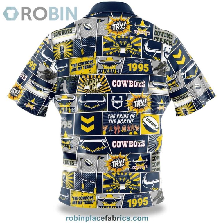 NRL Cowboys Fanatic Button-Up Shirt