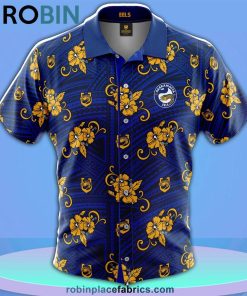 NRL Eels Tribal Button Up Shirt