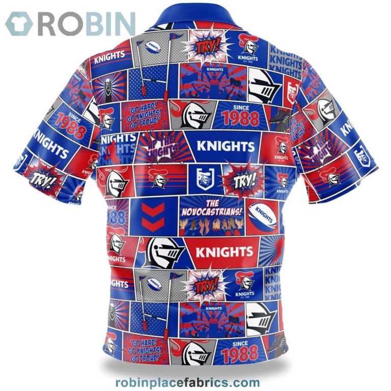 NRL Knights Fanatic Button-Up Shirt