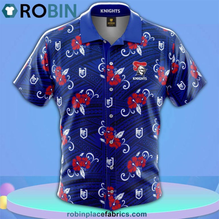 NRL Knights Tribal Button Up Shirt