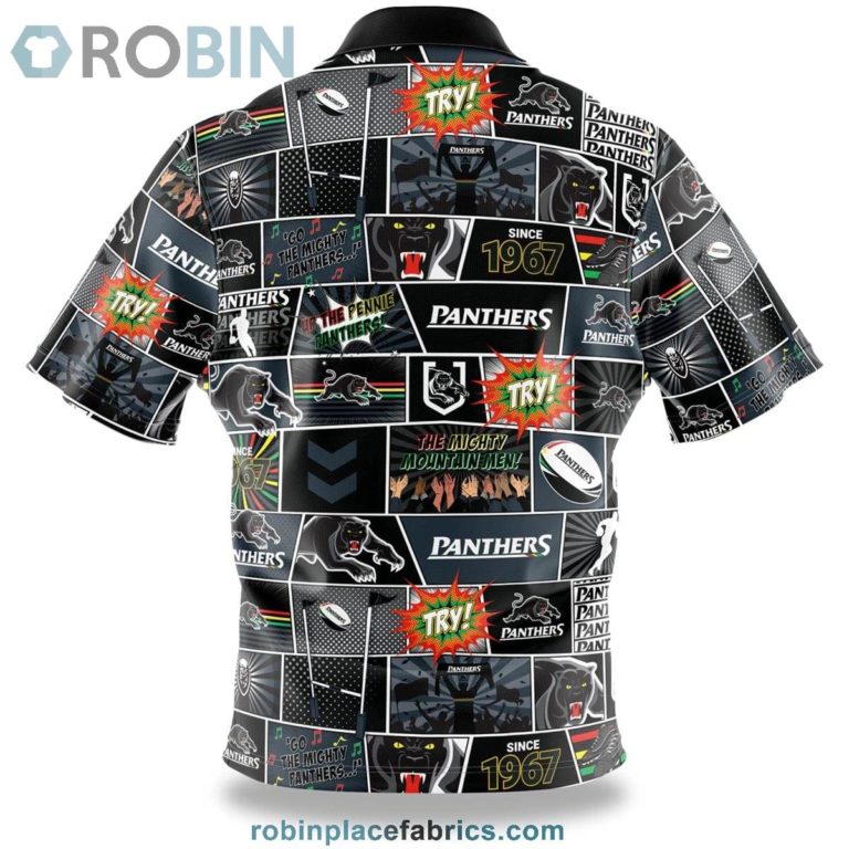 NRL Panthers Fanatic Button-Up Shirt