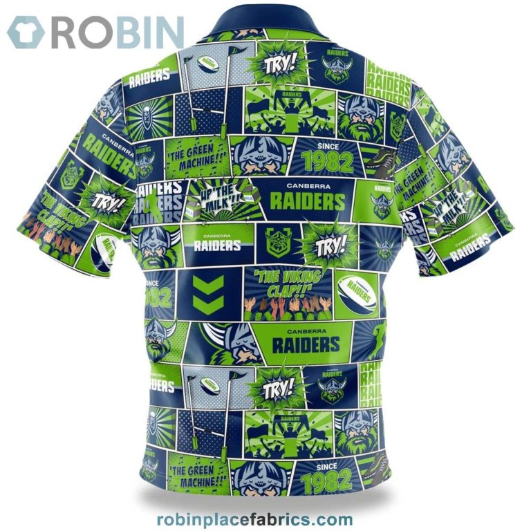NRL Raiders Fanatic Button-Up Shirt