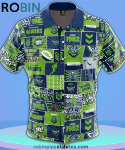 NRL Raiders Fanatic Button-Up Shirt