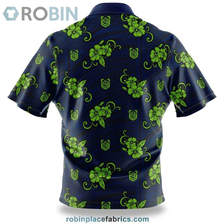 NRL Raiders Tribal Button Up Shirt
