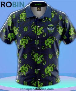 NRL Raiders Tribal Button Up Shirt