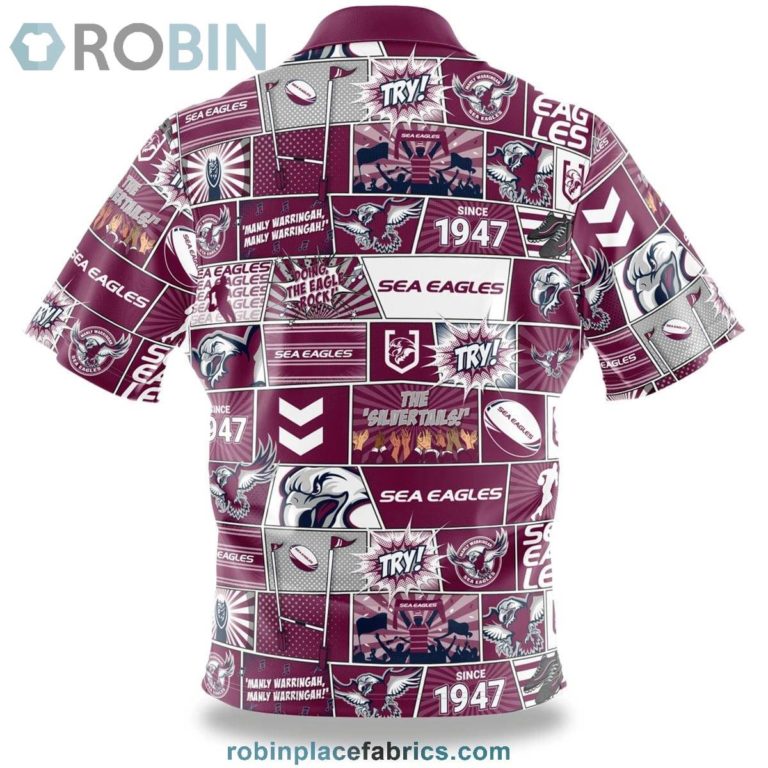 NRL Sea Eagles Fanatic Button-Up Shirt