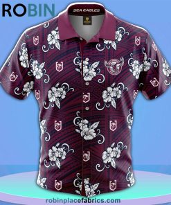 NRL Sea Eagles Tribal Button Up Shirt