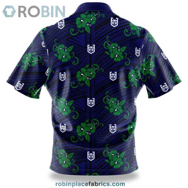 NRL Warriors Tribal Button Up Shirt