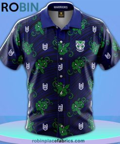 NRL Warriors Tribal Button Up Shirt