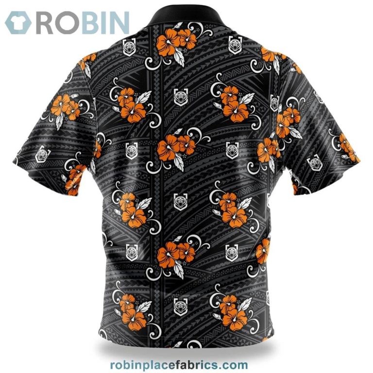 NRL Wests Tigers Tribal Button Up Shirt