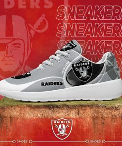 Oakland Raiders Casual Sneaker, Breathable Running Shoes