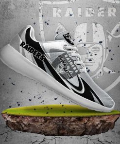 Oakland Raiders Running Shoes For American Football Enthusiasts