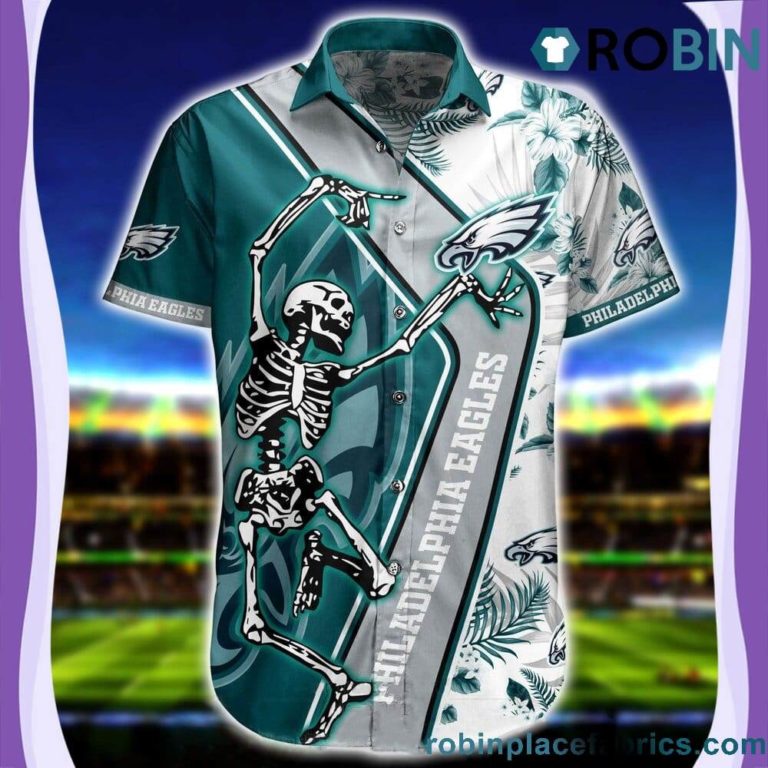 Philadelphia Eagles Hawaiian Shirt Shorts Set
