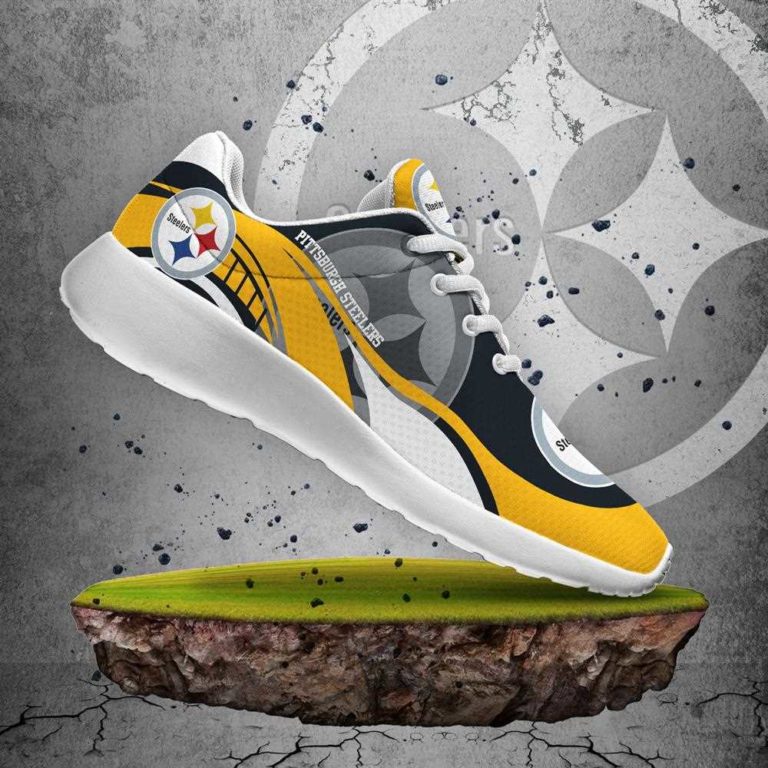 Pittsburgh Steelers Breathable Sports Shoes, Men and Women Casual Sneaker