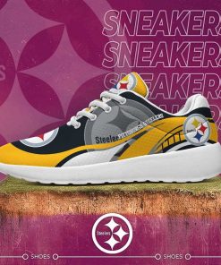 Pittsburgh Steelers Breathable Sports Shoes, Men and Women Casual Sneaker