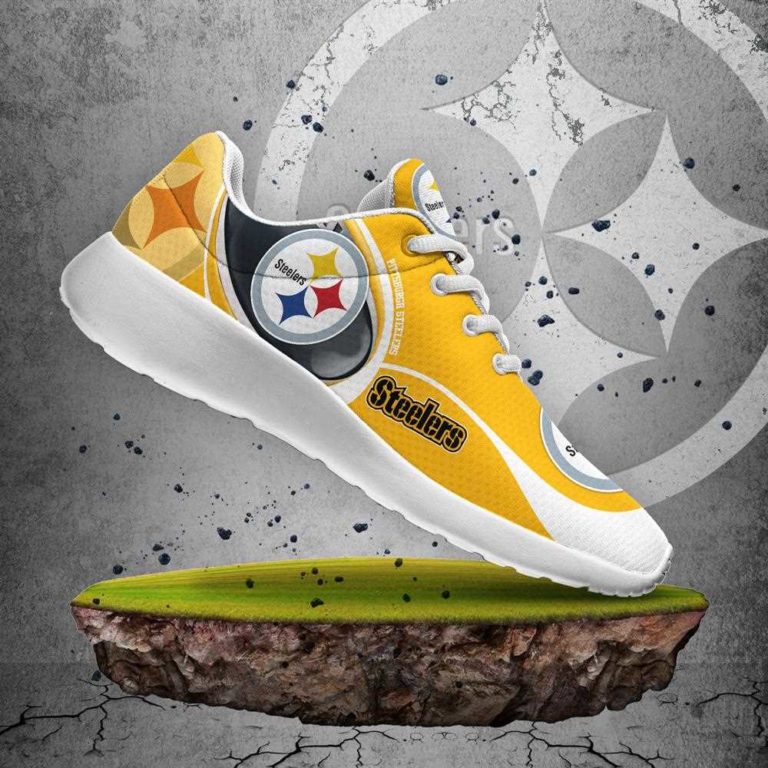 Pittsburgh Steelers Casual Sneaker, Breathable Running Shoes