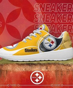Pittsburgh Steelers Casual Sneaker, Breathable Running Shoes
