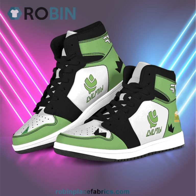 Poke Grass Uniform JD Sneakers – Air Jordan 1