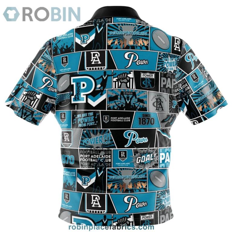 Port Adelaide Fanatic Button-Up Shirt