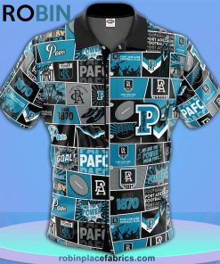 Port Adelaide Fanatic Button-Up Shirt