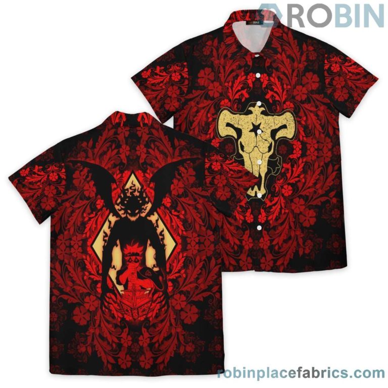 Red Asta Hawaiian Shirt