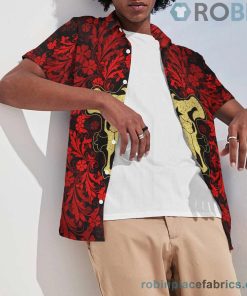 Red Asta Hawaiian Shirt