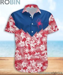 Richmond Spiders NCAA Tropical Seamless Casual Button Down Shirts