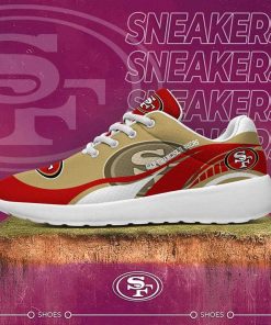 San Francisco 49ers Breathable Sports Shoes, Men and Women Casual Sneaker