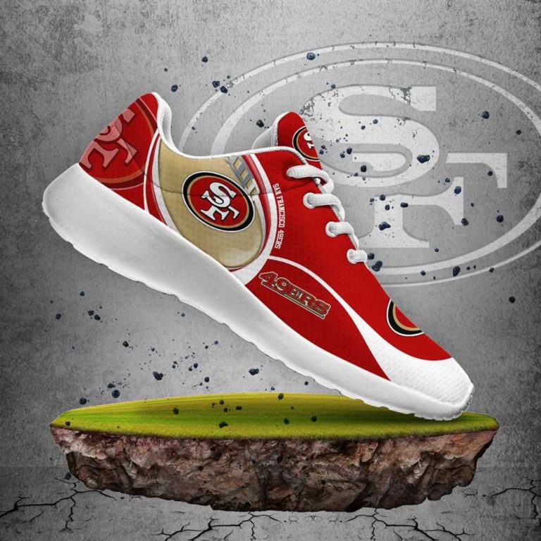 San Francisco 49ers Casual Sneaker, Breathable Running Shoes