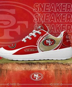 San Francisco 49ers Casual Sneaker, Breathable Running Shoes San Francisco 49ers Casual Sneaker, Breathable Running Shoes