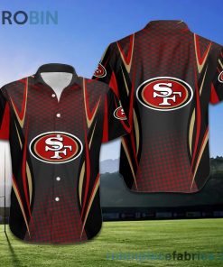 San Francisco 49ers NFL American Football Short Sleeve Button Down Hawaiian Shirt