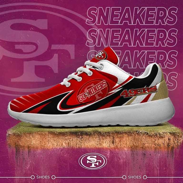 San Francisco 49ers Running Shoes For American Football Enthusiasts