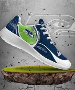 Seattle Seahawks Casual Sneaker, Breathable Running Shoes