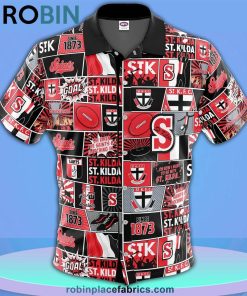 St Kilda Fanatic Button-Up Shirt