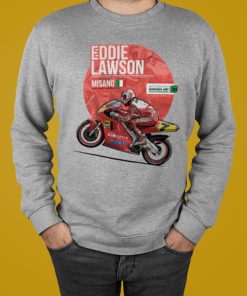 1991 Misano Eddie Lawson Motorcycle Race T-Shirt, Hoodie, Sweatshirt