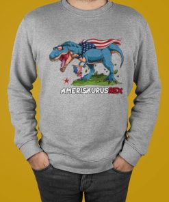 4th Of July Dinosaur Kids Boys Men Amerisaurus T Rex T-Shirt, Hoodie, Sweatshirt