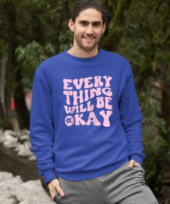 Everything Will Be Okay Positive Message Pastel Aesthetic Shirt