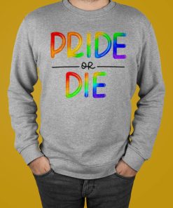 Pride Or Die Lgbt Color T-shirt, Hoodie, Sweatshirt